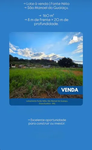 TERRENO NA FONTE HELIOS DONA EUZEBIA