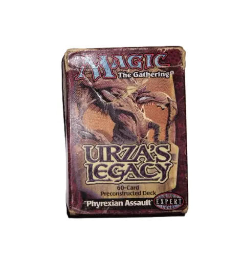 Deck Magic the Gathering Urza's Legacy Phyrexian Assault 1999 Inglês Colecionador Vintage