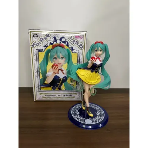 Hatsune Miku Figure Branca De Neve Wonder Land Taito Original