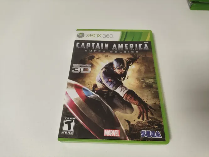 Capitão América Super Soldado - captain america super soldier - (Xbox 360)