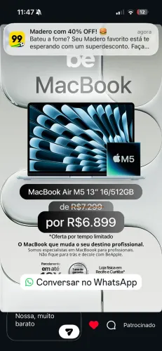 MacBook m4 air 256gb 13?