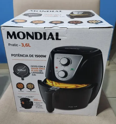 Fritadeira Eletrica mondial 3,6 Litros - Pratic