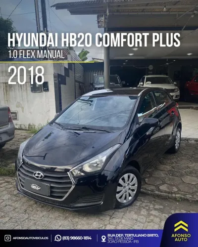 Hyundai HB20 Comf./c.plus/c.style 1.0 Flex 12V 2018