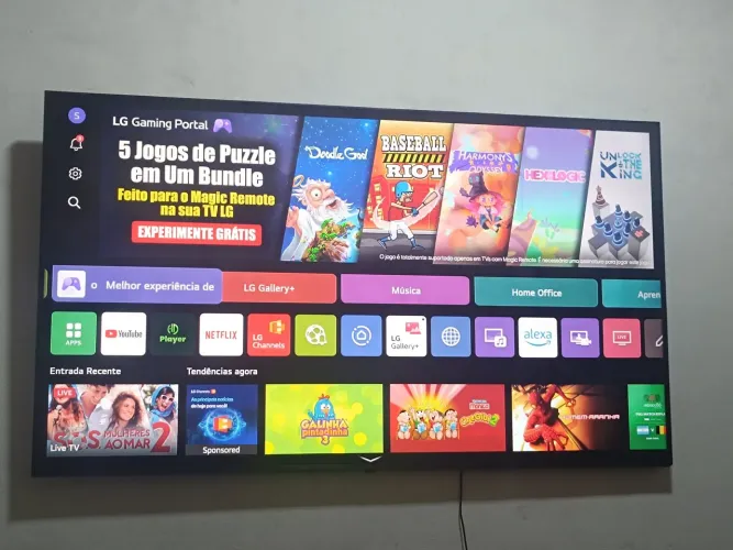 Tv LG 4K 65 polegadas