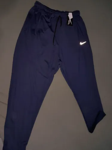 Calça Nike 100%poliester azul nova com etiqueta