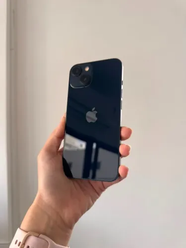 ? iPhone 13 256GB Meia-Noite - Bateria 100% | 6 Meses de Garantia