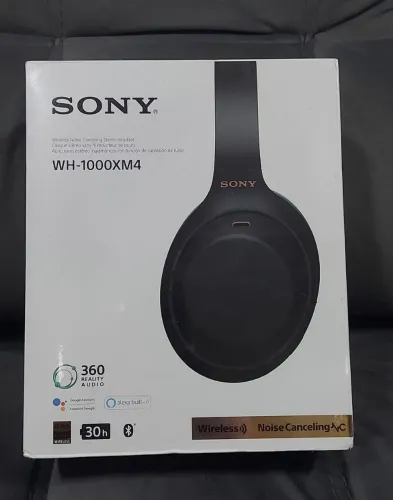 fone de ouvido SONY original modelo WH-1000XM4 novo lacrado não aceito trocas
