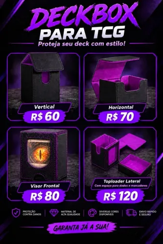 Deckbox para TCG