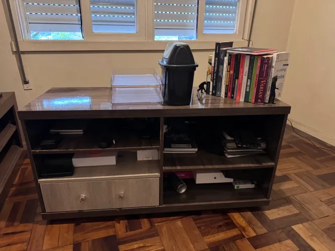 Armário de apoio/hack marrom