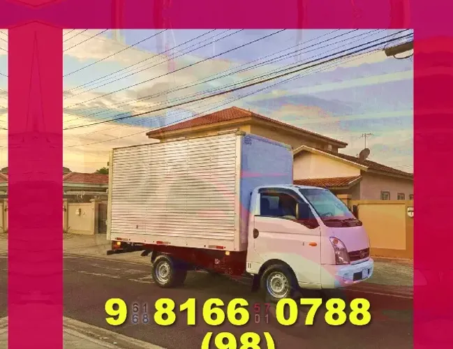 frete rápido e seguro! mudanças na sua área, entre em contato: 98?9?8166?0788