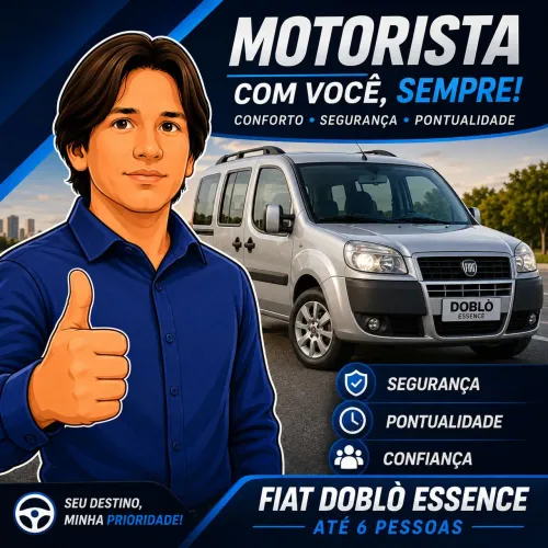 Motorista particular. Pequenos fretes e translado para o Aeroporto e estação de trem.