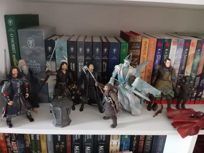 Lote senhor dos anéis toybiz