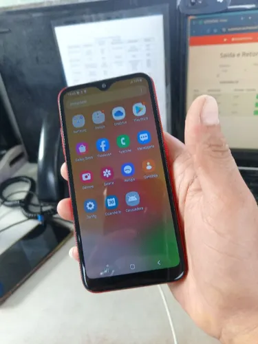 Galaxy A01 de 32 gigas preço de desapego 