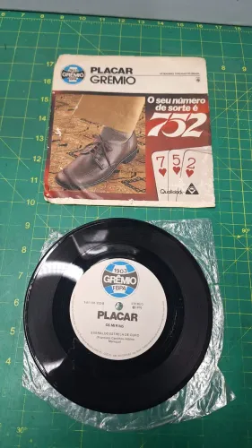 Vinil Placar Compacto Simples Álbum Hino grêmio 