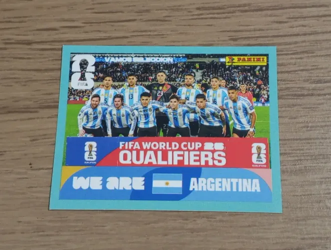 Figurinha Avulsa - ARG 13