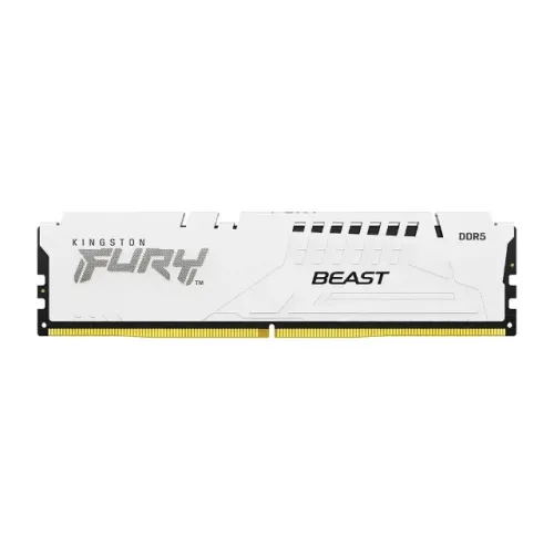 Memória RAM Kingston Fury Beast XMP, 16GB, 6800MT/s DDR5, DIMM, CL34, Branco