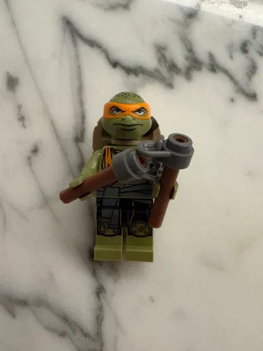 Lego Minifigura Michelangelo ( Movie Version) - Tartarugas Ninja