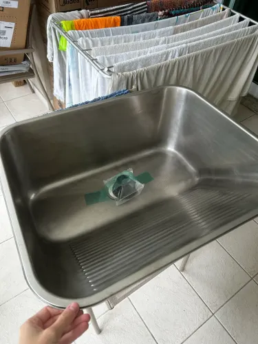 TANQUE INOX CT 60 MEKAL - ESCOVADO - NOVO - ALTO PADRÃO
