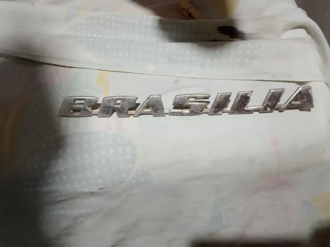 enbrema da Brasília original em alumínio 