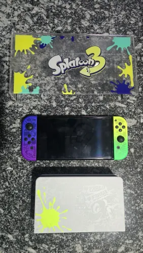 Nintendo switch Oled - Versão Splatoon 3