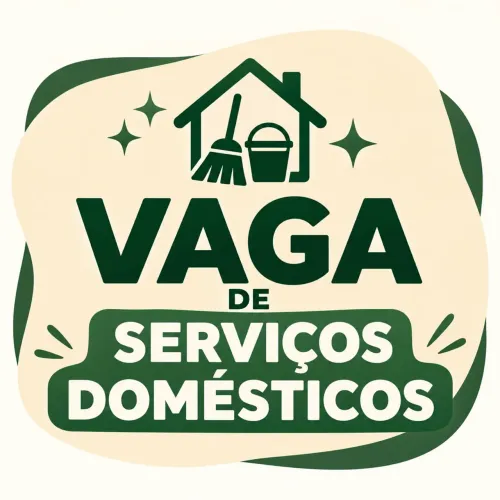 Vaga de serviços domésticos fixo