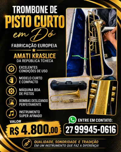 Trombone Amati Kraslice