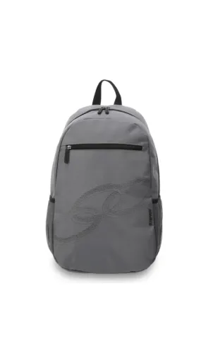Mochila Olympikus (cinza, azul escuro)