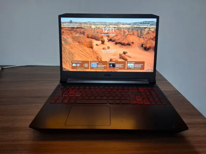 Notebook Acer Nitro 5 Ryzen 7 5800H - 8 GB - GTX 1650
