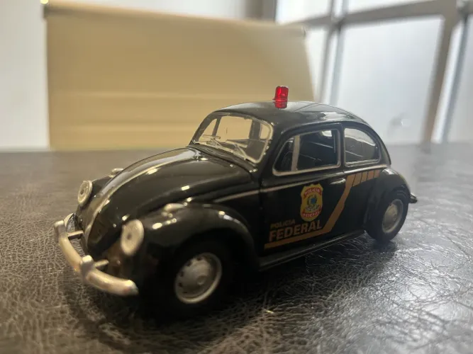 Miniatura de Metal polícia federal