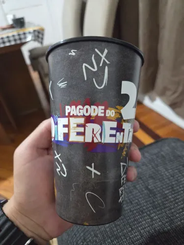 Copo Personalizado do projeto Pagode do Diferentão 2 do cantor Dilsinho