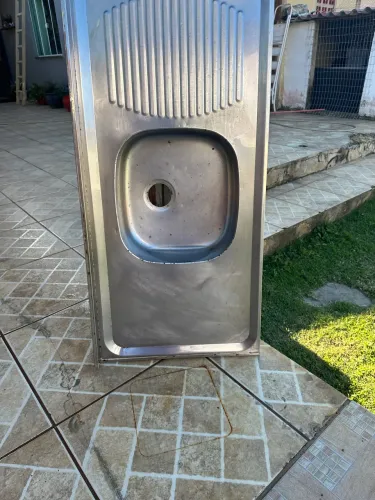 Pia de inox