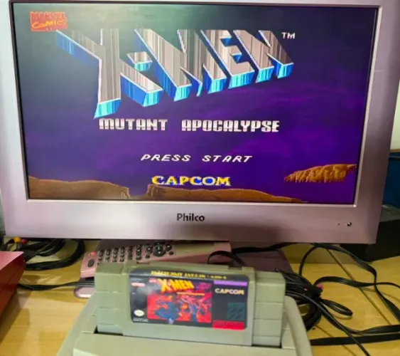 Jogo X-men Mutant Apocalypse Super Nintendo Paralela Snes