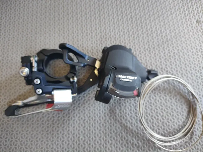 Passador e Desviador dianteiro Shimano deore