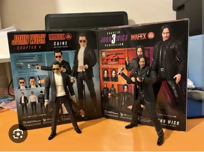 Mafex john wick 3 + caine