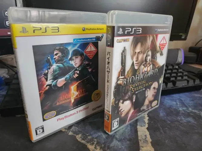 Jogos de PS3 - Twin pack Resident evil Revival Selection e Resident evil 5