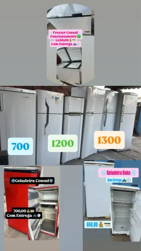 Geladeiras e freezer 