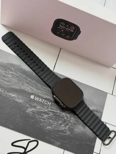 Apple Watch Ultra 2 Black (Titânio) - Completo com Caixa e Acessórios Originais
