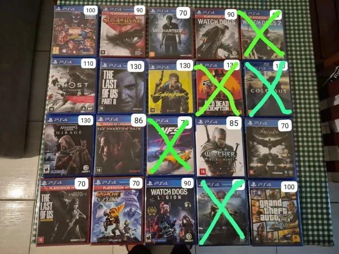 Jogos de ps4 & Ps5 Disponíveis - Valores no jogos .