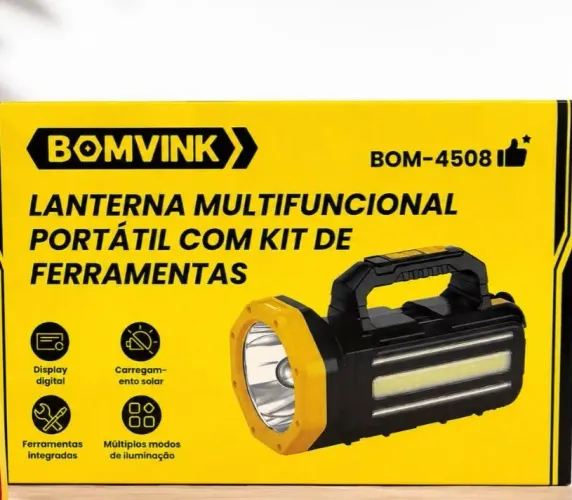 Lanterna multifuncional portátil 