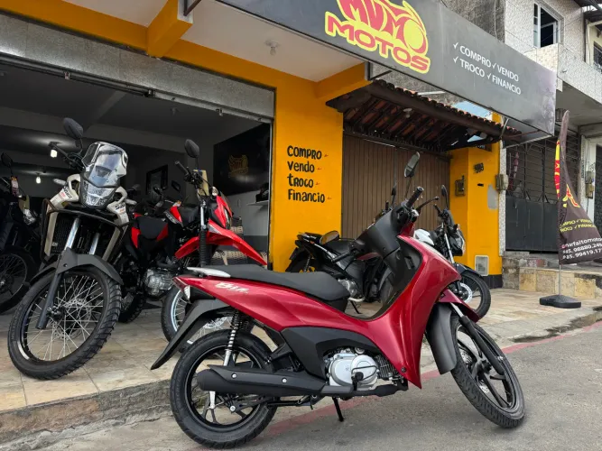 Biz 125 Ex 2026 - financiamento em 48x e cartão em 18x