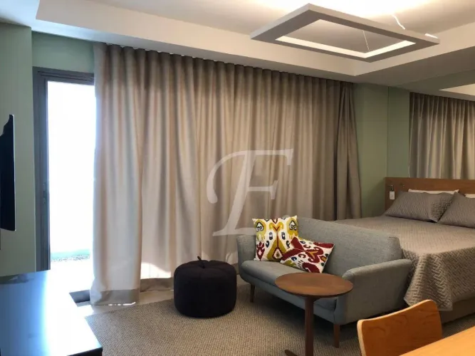 Apartamento com 1 quarto, varanda à venda, 42 m² - Brooklin ,perto metro Campo Belo