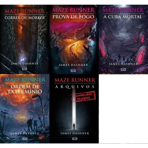 Coleção Maze Runner - 5 livros de James Dashner