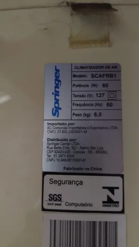 Climatizador de ar