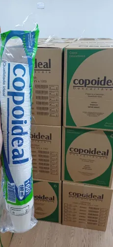 BAIXEI!!! ZERAR O ESTOQUE - CX.2.500 COPOS DESC. 180ML