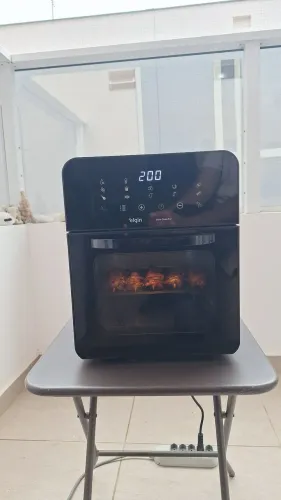 Fritadeira e forno