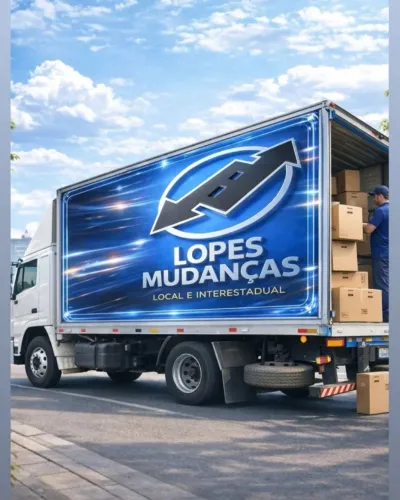 fretes e mudanças locais e interestaduais, atendendo tanto residencial quanto comercial.