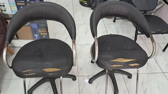 Cadeiras de salão de cabeleireiro