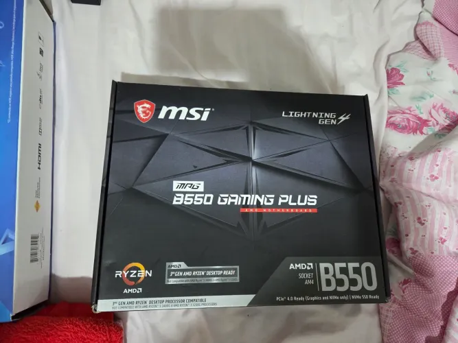 KIT UPGRADE PC - Msi B550 + I5-9400f + 16gb  + Nzxt C650 LEIA A DESCRIÇÃO
