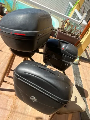 Alforje cb 500  com baú