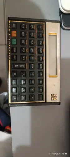 Calculadora HP 12C Gold 120 funções
